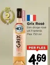 Vomar Voordeelmarkt Grix Rosé aanbieding