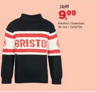 Bristol Kersttrui Essentials aanbieding