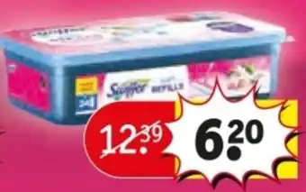 Kruidvat Swiffrer Wet Refills aanbieding