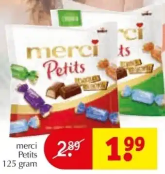 Kruidvat Merci Petits aanbieding