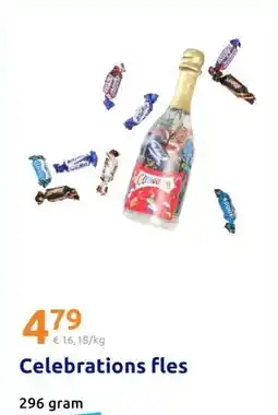 Action Celebrations fles aanbieding