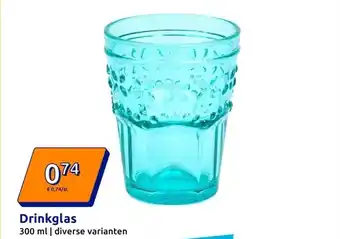 Action Drinkglas aanbieding