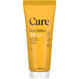Albert Heijn Care Sun lotion spf50+ aanbieding