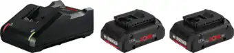 Coolblue Bosch Professional 18V 4,0 Ah accu (2x) + oplader aanbieding