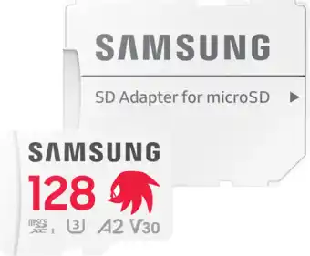 Coolblue Samsung MicroSDXC PRO Plus 128GB Sonic the Hedgehog aanbieding