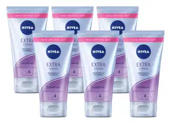 De Online Drogist Nivea Extra Strong Styling Gel Voordeelverpakking 6x150ML aanbieding
