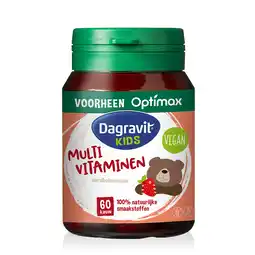 De Online Drogist Dagravit Kids Multivitaminen Kauwtabletten Aardbeien 60KTB aanbieding