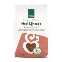 Holland & Barrett Holland & Barrett Biologisch Heel Bruin Lijnzaad - 500g aanbieding