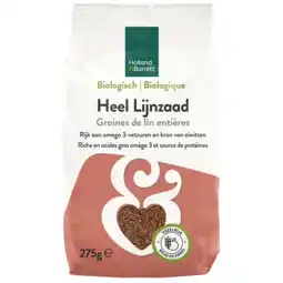 Holland & Barrett Holland & Barrett Biologisch Heel Bruin Lijnzaad - 275g aanbieding