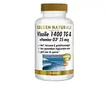 De Online Drogist Golden Naturals Visolie 1400 TG & Vitamine D3 25mcg Capsules 120CP aanbieding
