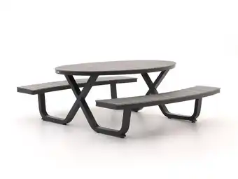 Kees Smit Bellagio Fidenza picknicktafel 216x200x75cm aanbieding