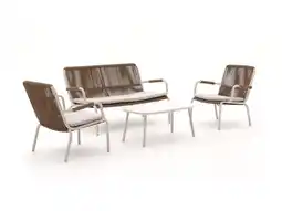 Kees Smit Bellagio Caronia stoel-bank loungeset 4-delig aanbieding