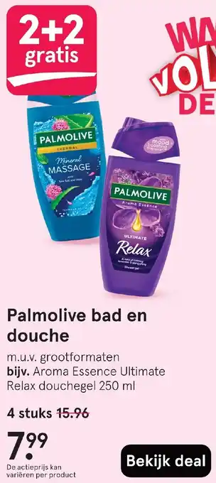 Etos Palmolive bad en douche aanbieding