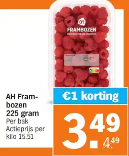 Albert Heijn AH Fram bozen aanbieding