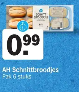 Albert Heijn AH Schnittbroodjes aanbieding