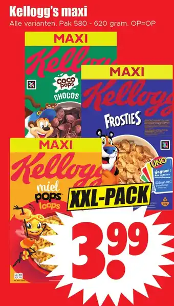 Dirk Kellogg's maxi aanbieding