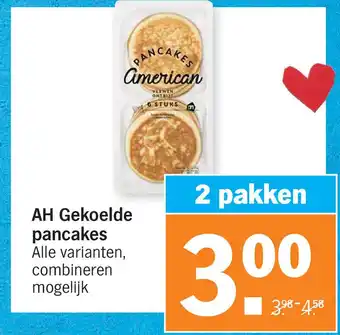 Albert Heijn AH gekoelde pancakes aanbieding