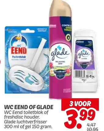 Dekamarkt Wc eend of glade aanbieding