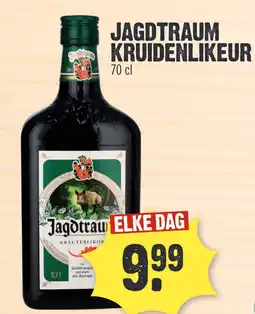 Super Dirck 3 JAGDTRAUM KRUIDENLIKEUR aanbieding