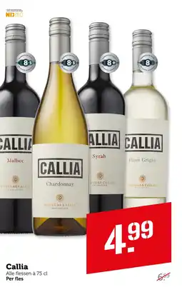 Coop Callia aanbieding