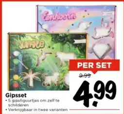 Vomar Voordeelmarkt Gipsset aanbieding