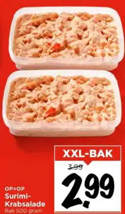 Vomar Voordeelmarkt Surimi- Krabsalade aanbieding