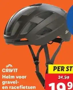 Lidl Helm voor gravel- en racefietsen aanbieding
