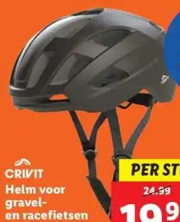 Lidl Helm voor gravel- en racefietsen aanbieding