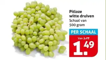 Hoogvliet Pitloze witte druiven aanbieding