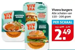 Hoogvliet Vivera burgers aanbieding