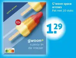Hoogvliet G'woon space arrows aanbieding