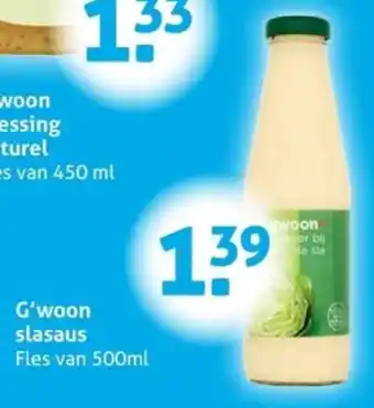 Hoogvliet G'woon slasaus aanbieding
