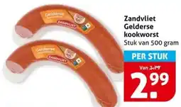 Hoogvliet Zandvliet Gelderse kookworst aanbieding