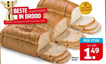 Hoogvliet Boeren brood aanbieding
