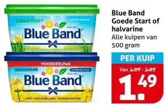 Hoogvliet Blue Band Goede Start of halvarine aanbieding