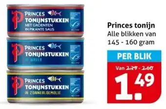 Hoogvliet Princes tonijn aanbieding