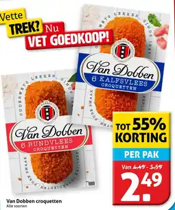 Hoogvliet Van Dobben croquetten aanbieding