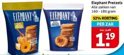 Hoogvliet Elephant Pretzels aanbieding