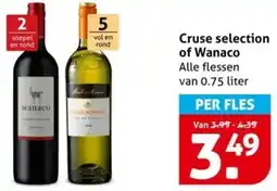 Hoogvliet Cruse selection of Wanaco aanbieding
