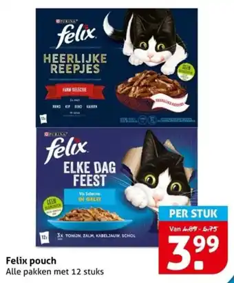 Hoogvliet Felix pouch aanbieding