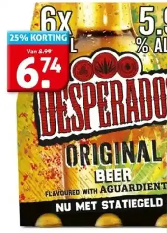 Hoogvliet Desperados Original aanbieding