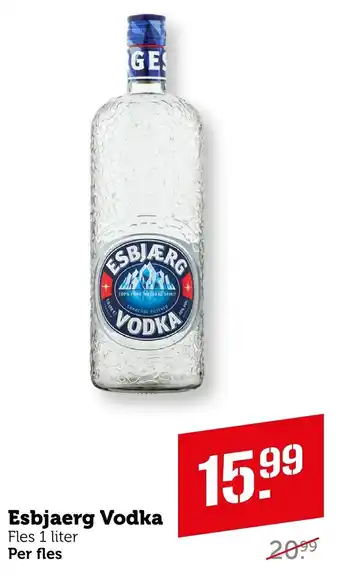 Coop Esbjaerg Vodka aanbieding