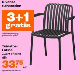Kwantum Tuinstoel Latina aanbieding