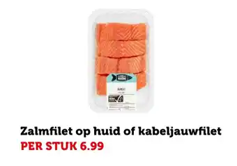 Coop Zalmfilet op huid of kabeljauwfilet aanbieding