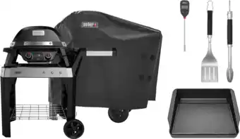 Coolblue Weber Pulse 2000 met Onderstel Compleet Pakket aanbieding