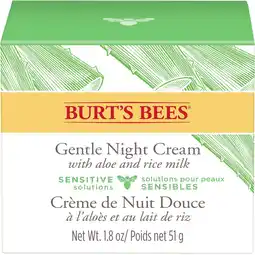 Douglas Burt's Bees Sensitive Night Cream aanbieding