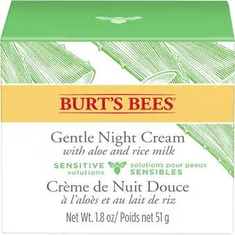 Douglas Burt's Bees Sensitive Night Cream aanbieding