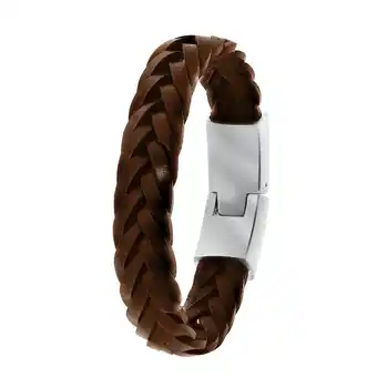 Douglas Lucardi Armband Leer aanbieding