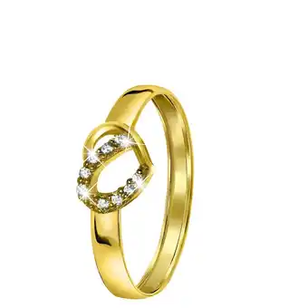Douglas Lucardi Ring 14 Karaat Goud - goudkleurig aanbieding