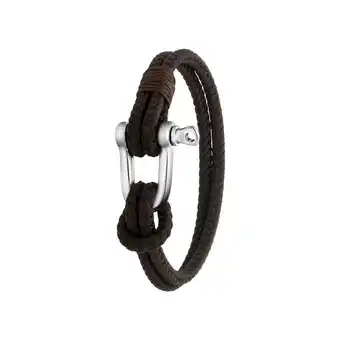 Douglas Lucardi Armband Stof zilverkleurig aanbieding